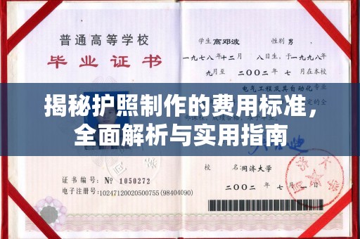 立山揭秘护照制作的费用标准，全面解析与实用指南